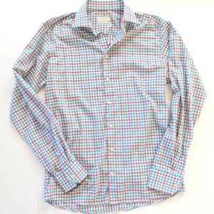 Eton Men's Button-Down Slim Fit Dress Shirt, 41/16